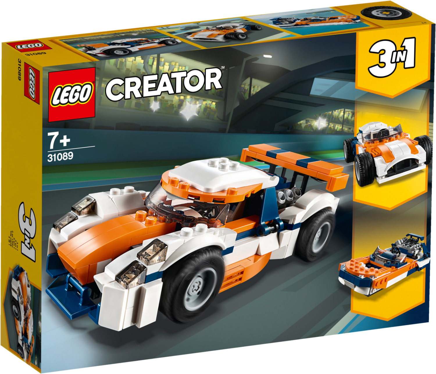 LEGO Creator 31046 pas cher, La voiture rapide