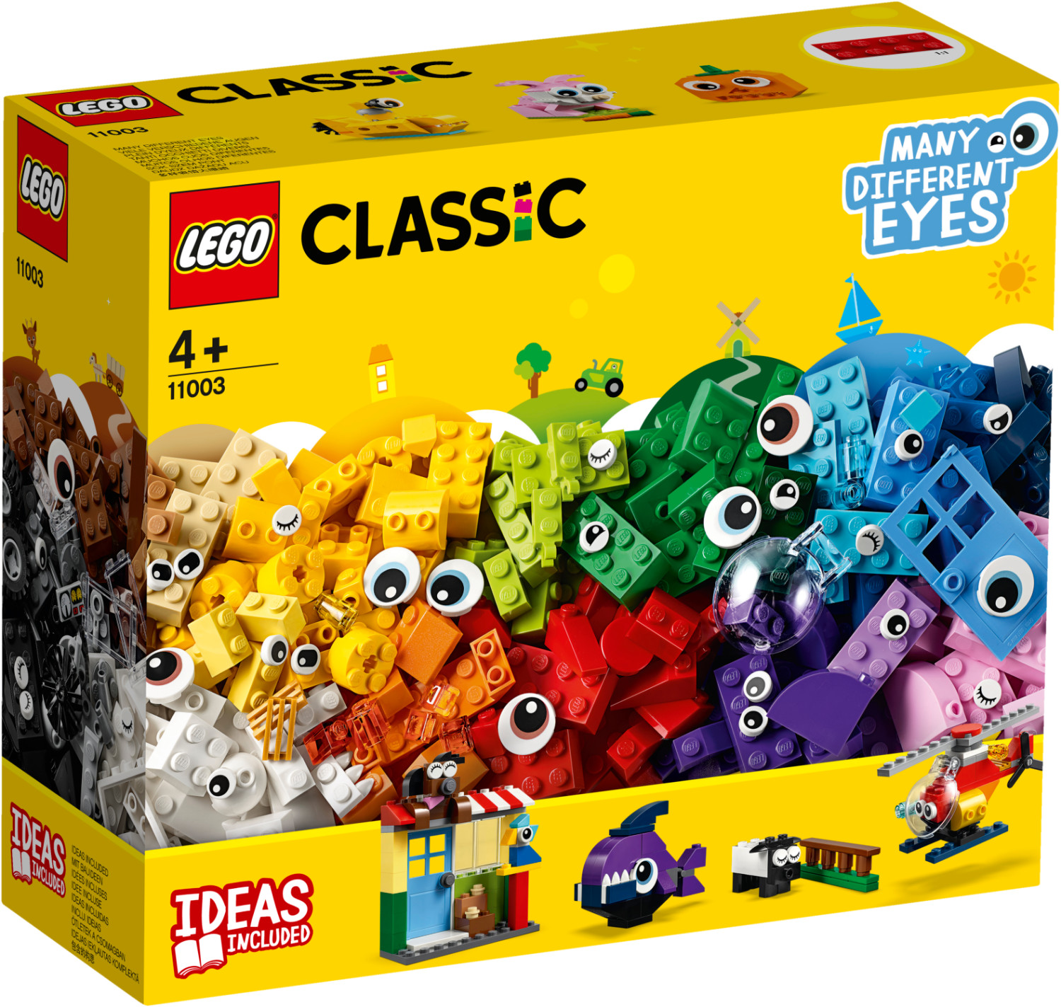 LEGO Classic - La boîte de briques et d'yeux (11003) au meilleur