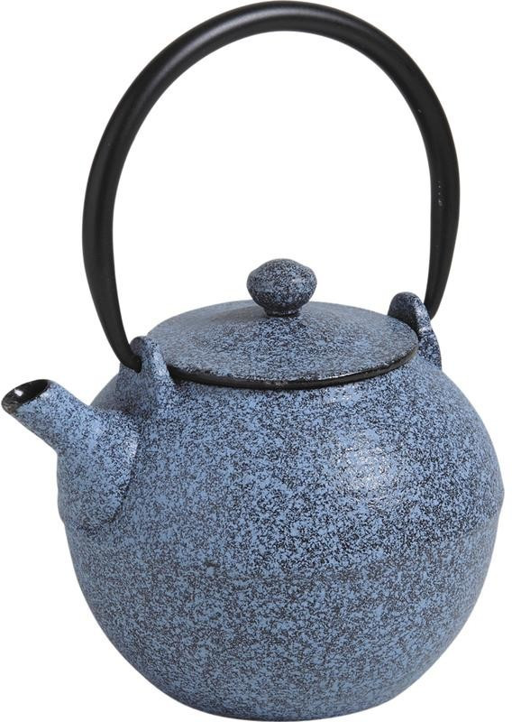 Aubry Gaspard Théière en fonte bleue 0,6 L