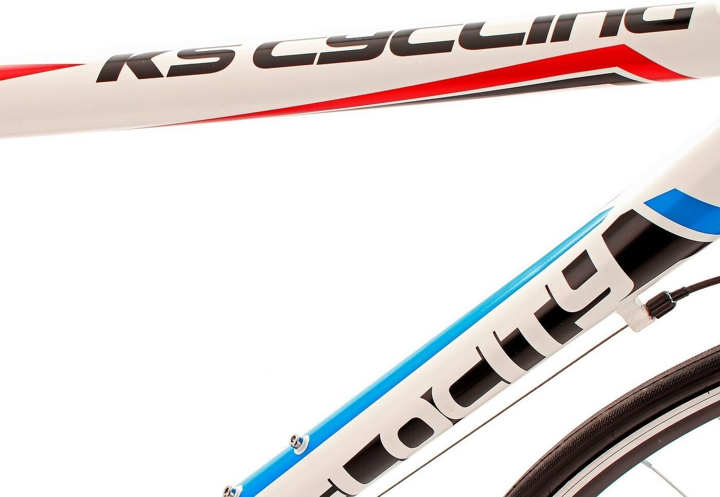 KS Cycling Fitnessbike Velocity (white)