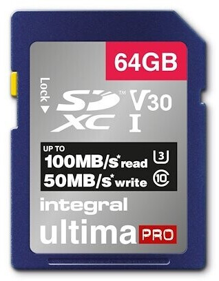 Photos - Memory Card Integral Premium High Speed U3 V30 SDXC 64GB 