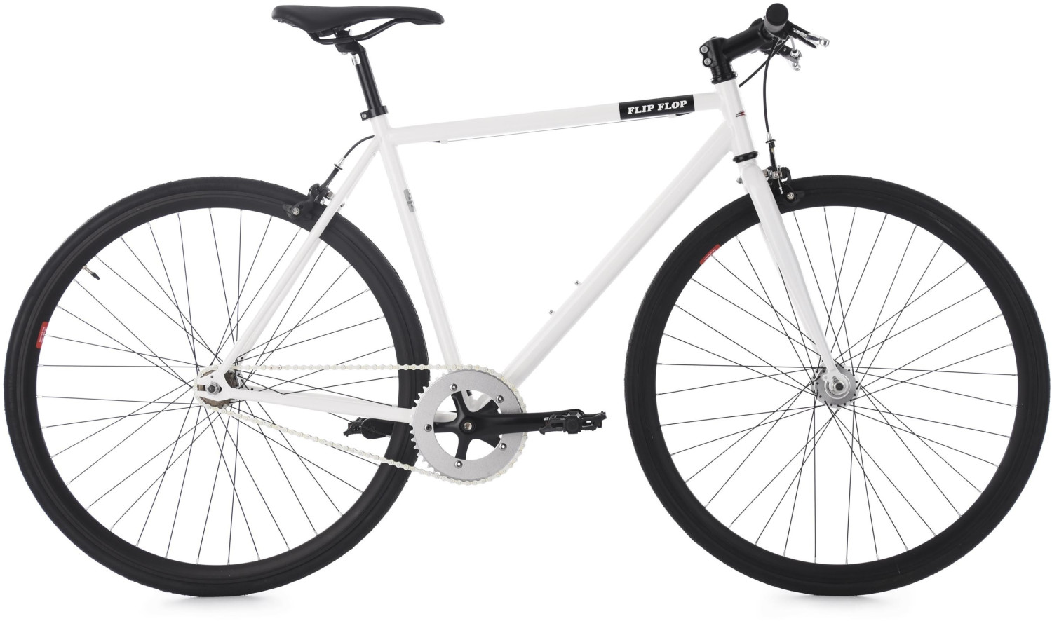 KS Cycling Flip Flop (white-black)