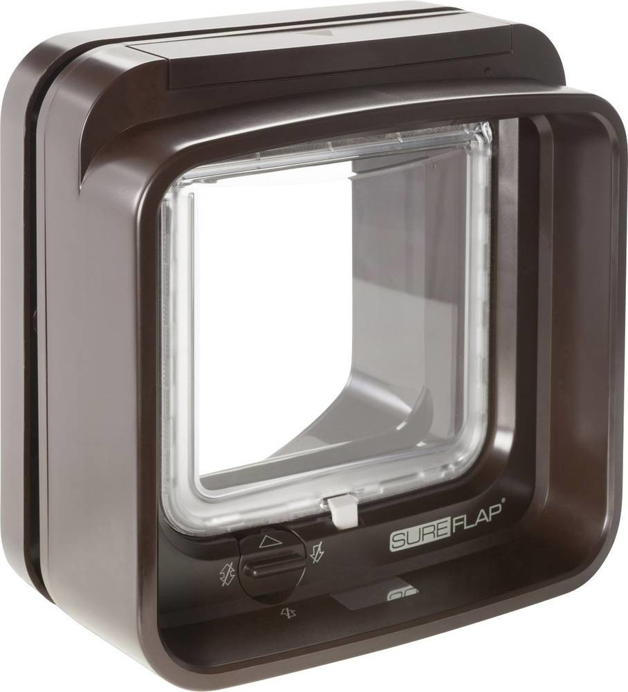 SureFlap Chatière électronique DualScan marron