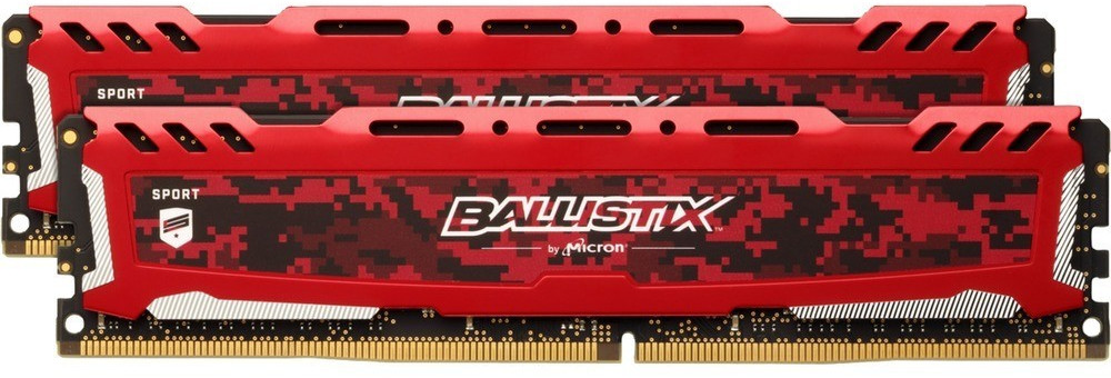 Ballistix TM Sport LT 16GB Kit DDR4-2666 CL16 (BLS2K8G4D26BFSEK)