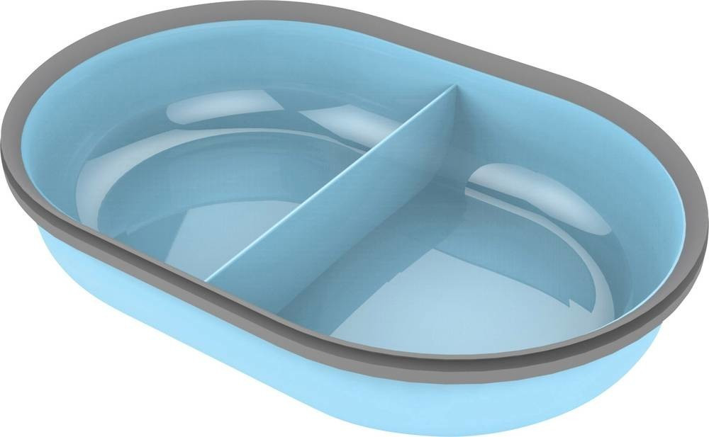 SureFlap SureFeed Écuelle double pour distributeur automatique bleu