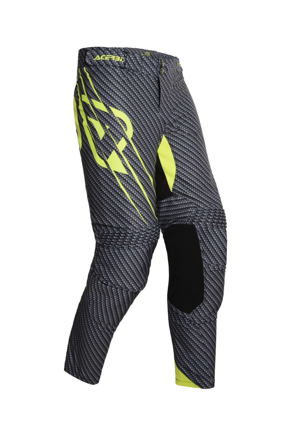 Acerbis Pantalon Carbon Titanium X-Flex gris/jaune