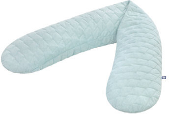 Julius Zöllner Breastfeeding Pillow Quilted Micropearls 190cm 42l - Melange Leaf