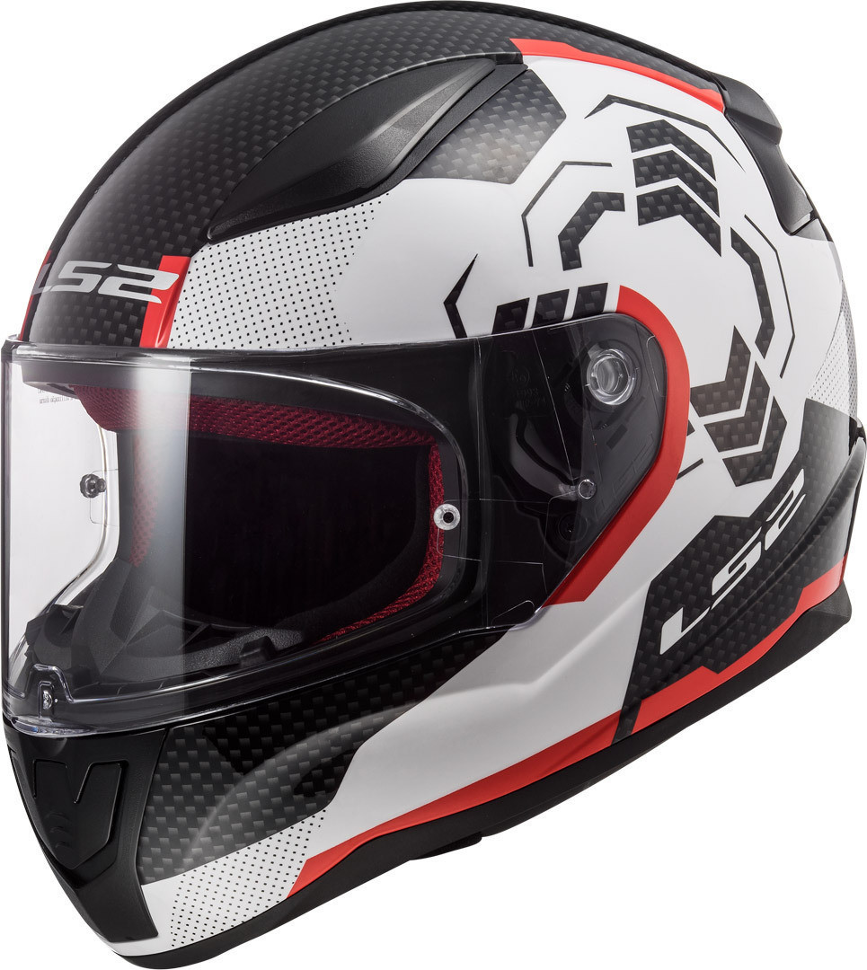 LS2 FF353  Rapid Ghost White Black Red