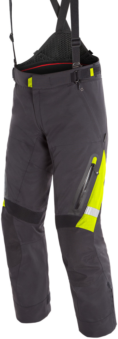 Dainese Pantalon Gran Turismo Gore-Tex noir/jaune fluo