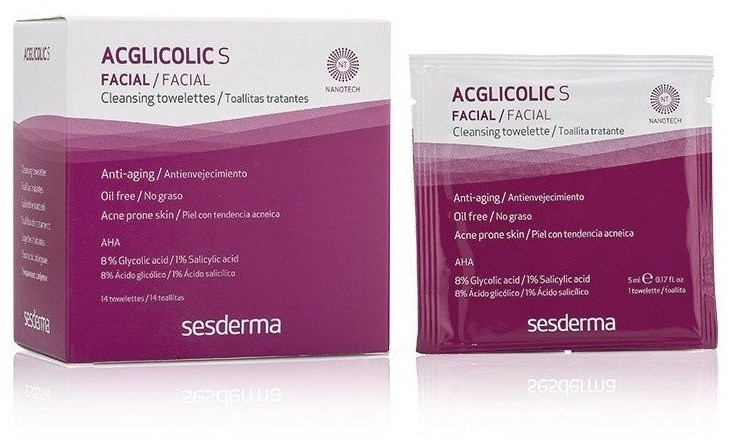 Sesderma Acglicolic S Cleansing Toweletts Anti-aging