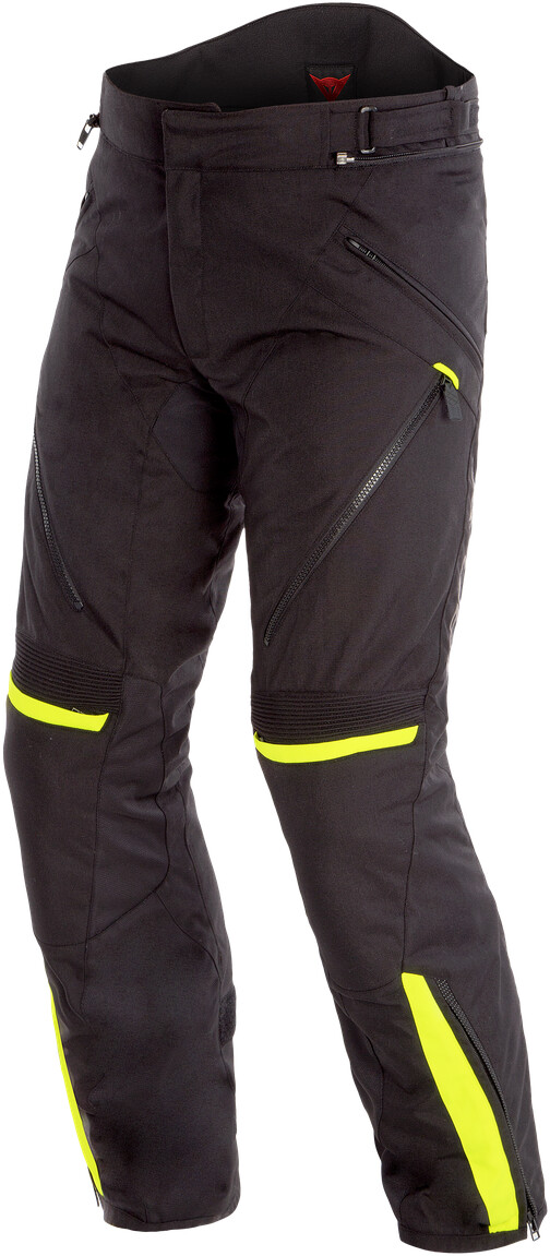 Dainese Pantalon Tempest 2 D-Dry noir/noir/jaune fluo