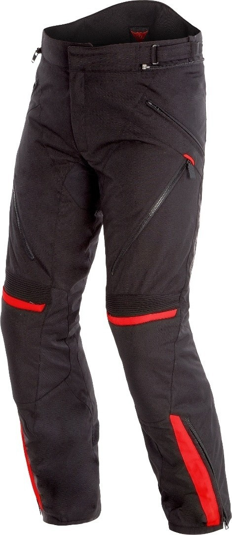 Dainese Pantalon Tempest 2 D-Dry noir/noir/rouge