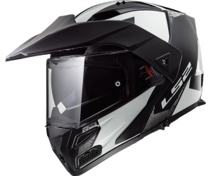 LS2 Casco Convertible Moto 2019 Ff324 Metro Evo Pj Solid-Matt Negro Xxl, Negro