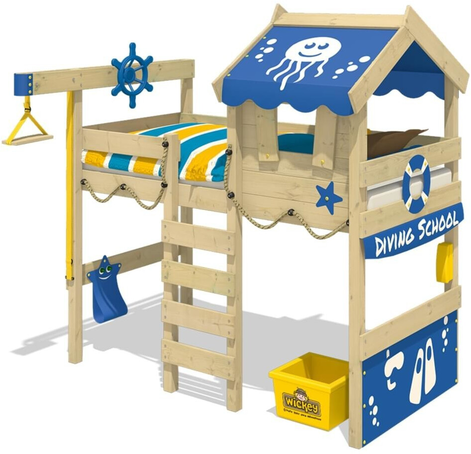Wickey CrAzY Jelly with slatted Floor and Roof 90x200 cm