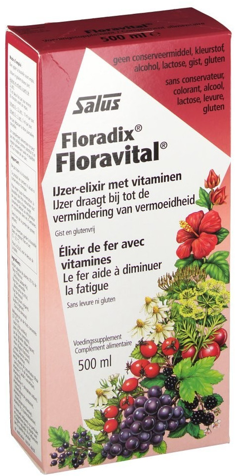 Salus Pharma Floradix Floravital + Plantes (500 ml)
