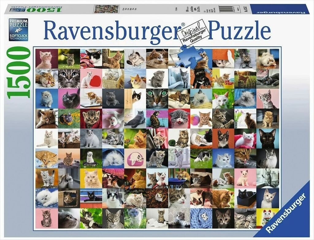 Ravensburger 99 chats (1500 pièces)