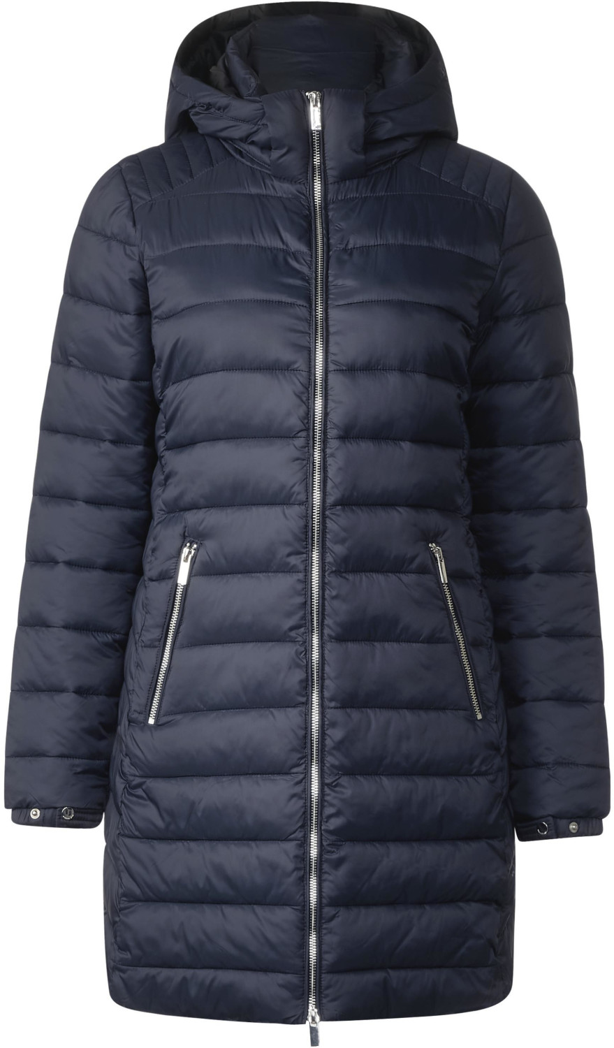 Street One Femininer Nylon Mantel deep blue (A100429-11238)