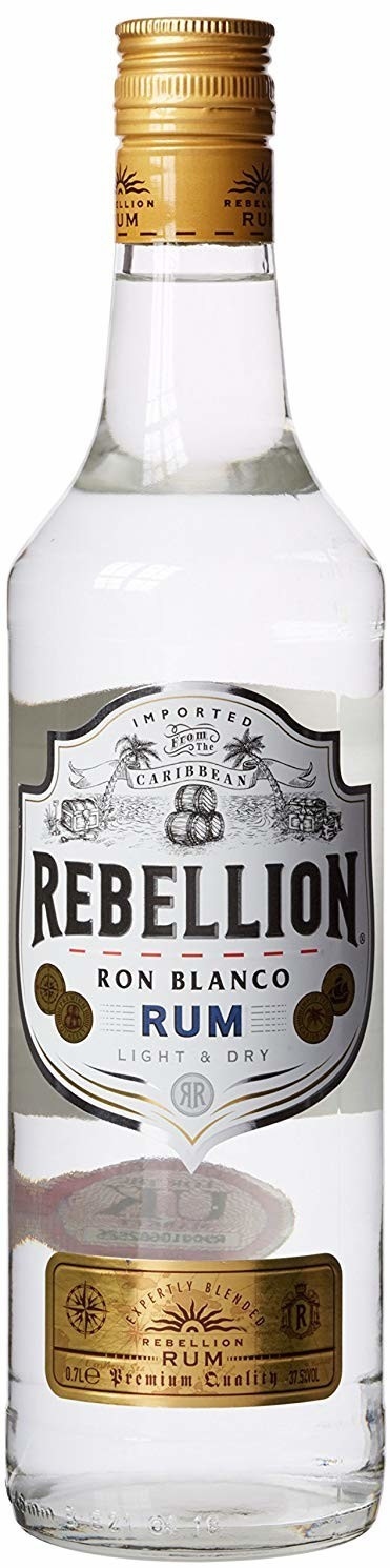Rebellion Rum Ron Blanco 0,7 L (37.5%)