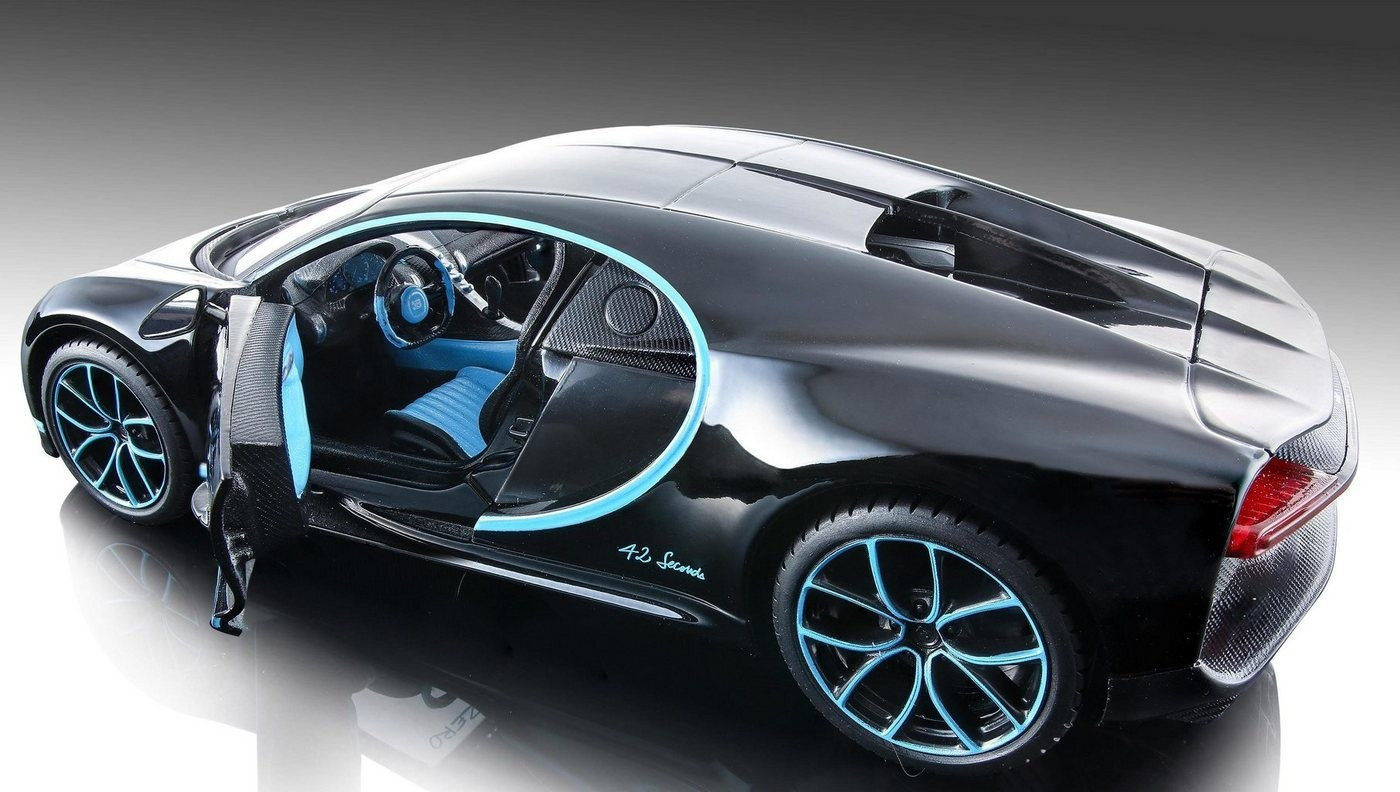 Maisto Bugatti Chiron noir 1 24 31514 au meilleur prix sur idealo