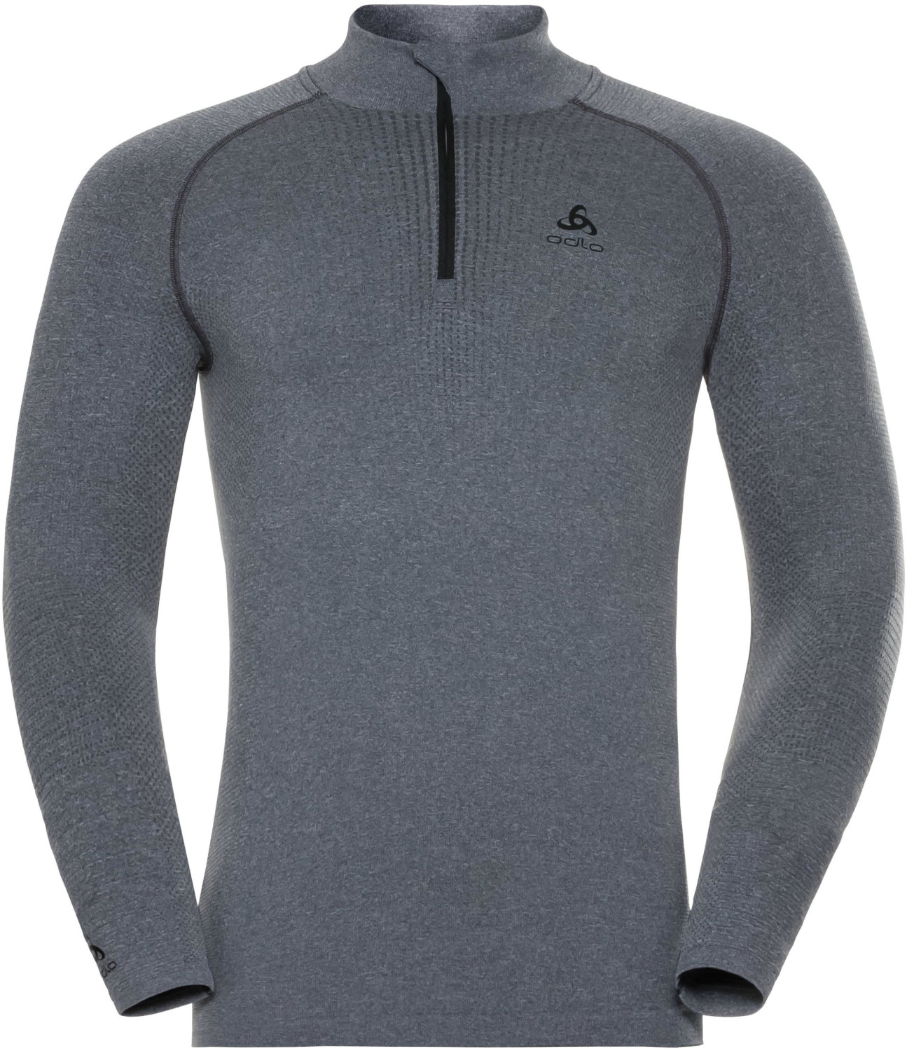 Odlo SUW Top Performance Warm LS Turtle Neck grey melange/black