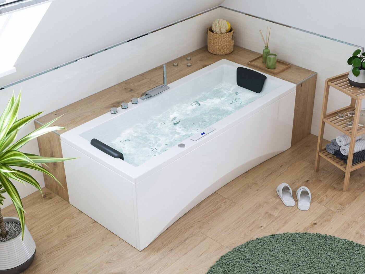 Emotion Unity 170 Premium Whirlpool 170 x 75 x 59,5 cm