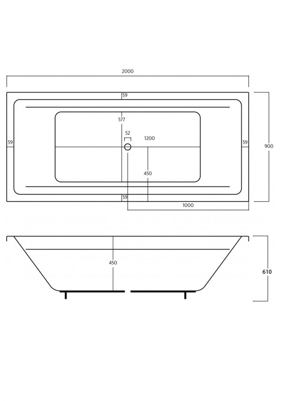 Emotion Unity 200 Whirlpool Without Fitting
