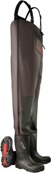 Dunlop Purofort Breatheable Chest Wader Full Safety ab 223 15