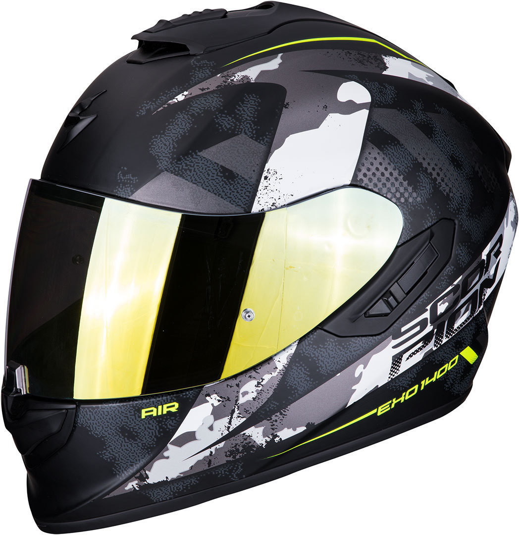 Scorpion Exo 1400 Air Sylex Matt Black Silver