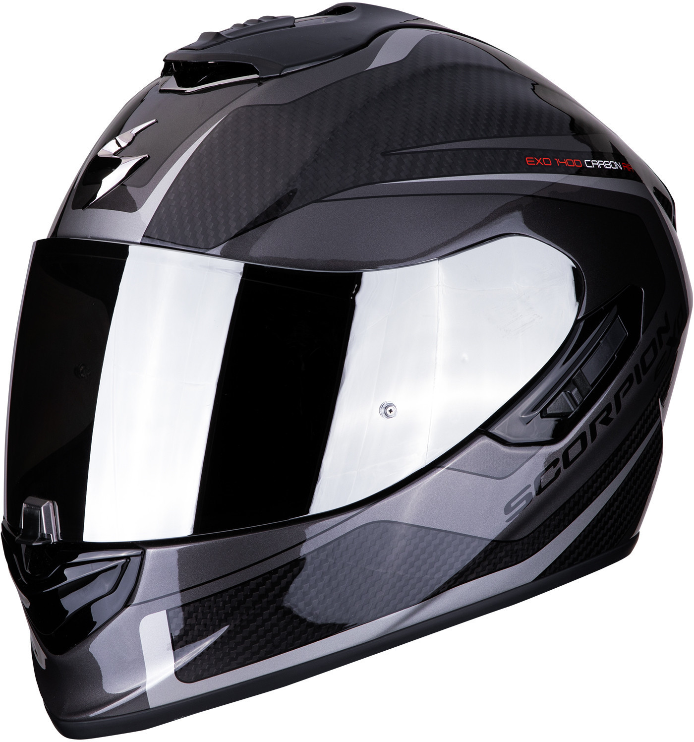 Scorpion Exo 1400 Air Esprit noir/argent