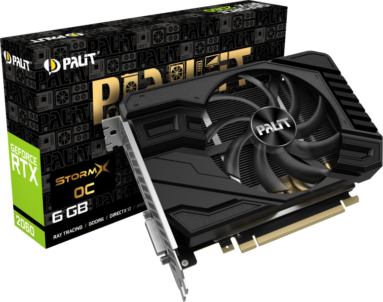 Palit XpertVision GeForce RTX 2060 StormX OC 6 Go GDDR6
