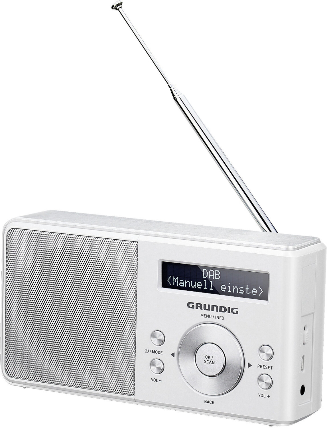Grundig Music 5000 DAB+ weiß ab € 54,28 Preisvergleich
