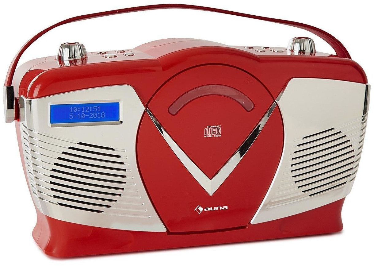 Auna RCD-70 DAB Red