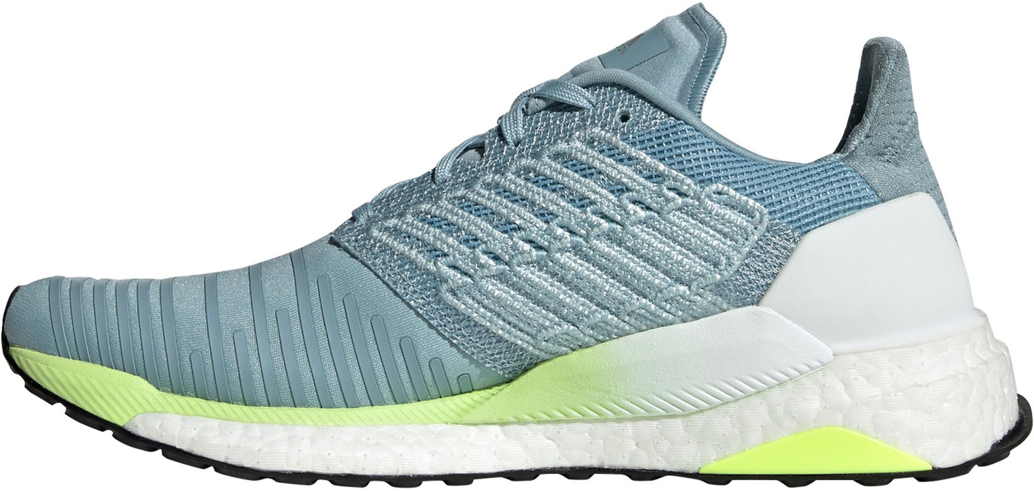 Adidas solar boost women's running shoes ash grey/onix/yellow sale