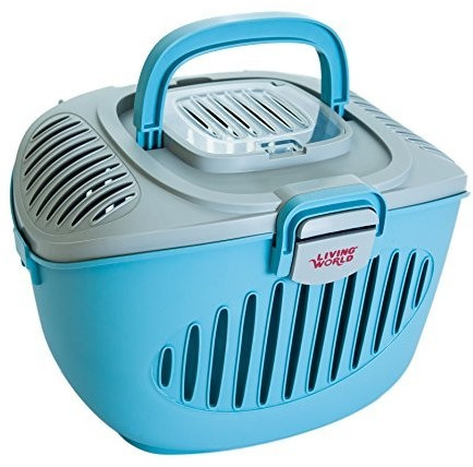 Living World Paws2Go Box de transport bleu