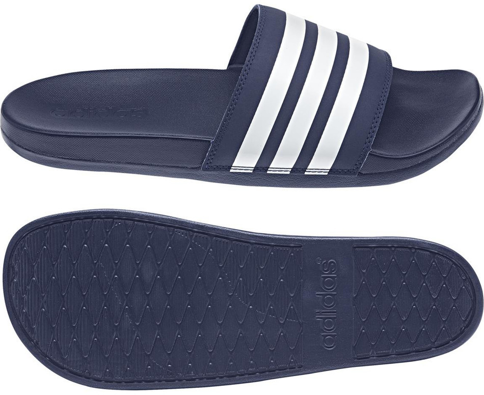 Adidas slippers cloudfoam plus deals