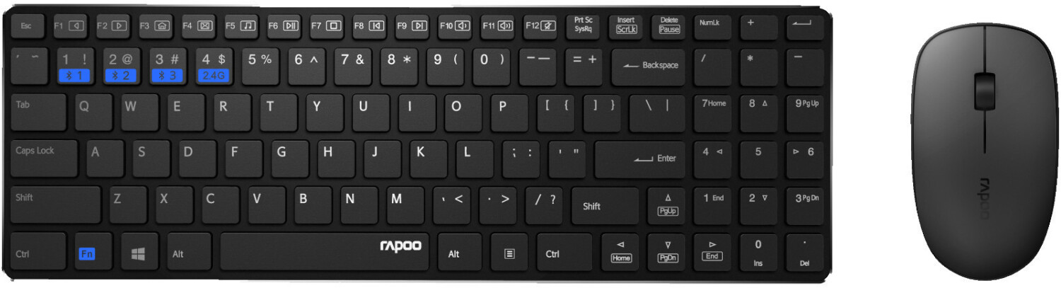 Rapoo 9300M (black)
