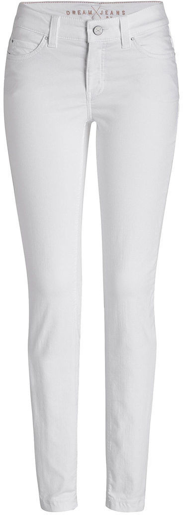 MAC Dream Skinny white denim