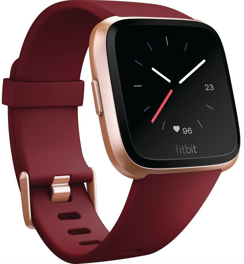 fitbit versa ruby smartwatch