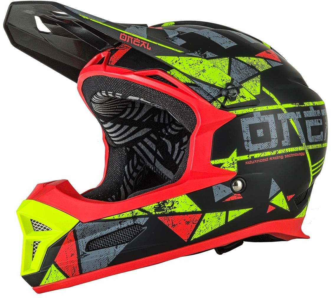 O'Neal Fury RL black-red-neon