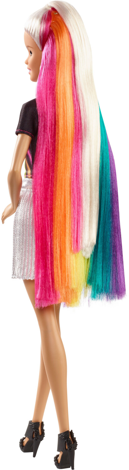 Barbie Capelli Lunghi Arcobaleno a € 19,90 (oggi)