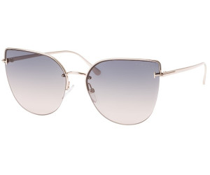 Damen Accessoires Sonnenbrillen Tom Ford Metall sonnenbrille in Grau 