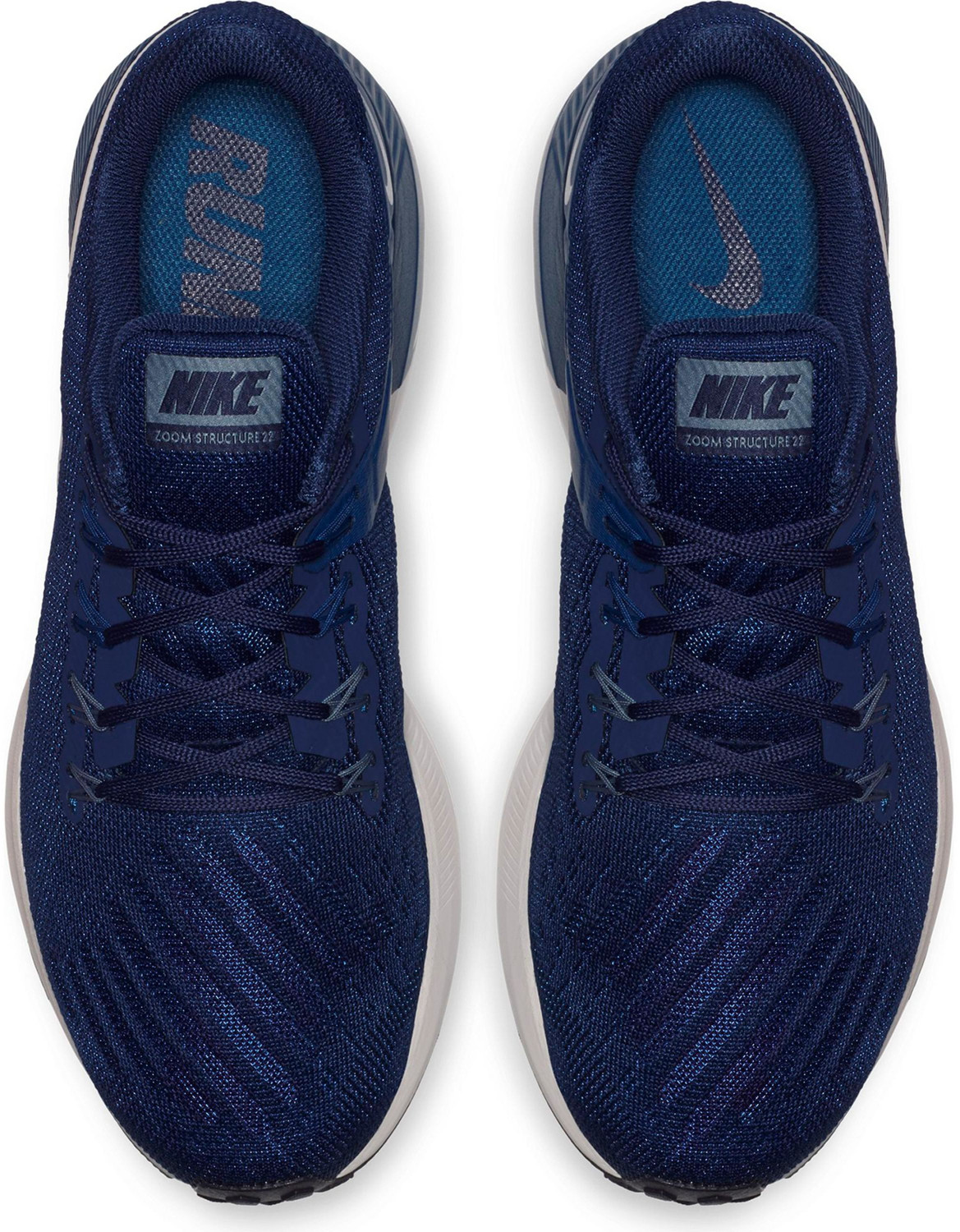 Shoes NIKE - Air Zoom Structure 22 AA1636 405 AA1636 - Asphalt - Running shoes - Sports shoes 