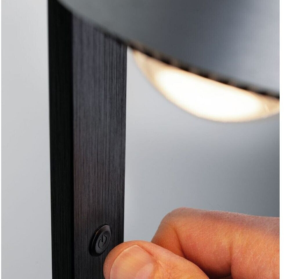 | gebürstet LED ab € Preisvergleich 151,01 schwarz bei dimmbar Aluminium 15.5W Aldan Paulmann (797.17)