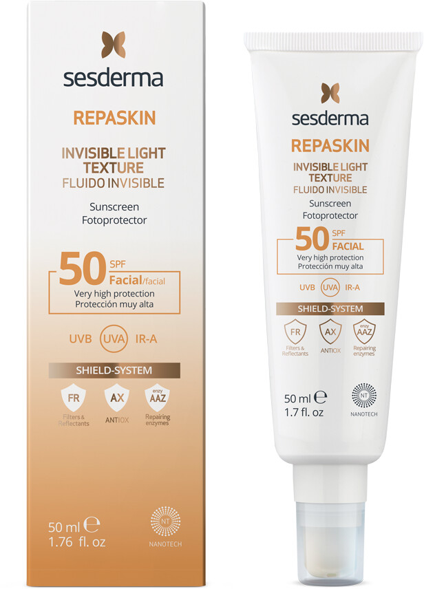 SeSDerma Repaskin Invisible light texture Sunscreen Protector SPF 50 (50 ml)