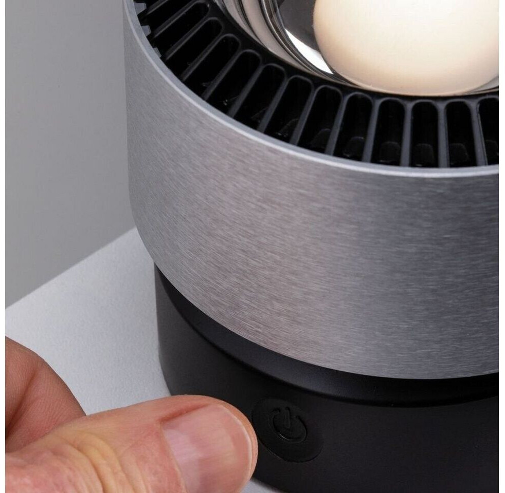 Paulmann LED Aldan 3.5W ab Preisvergleich dimmbar gebürstet € 53,95 bei | Aluminium (797.18) schwarz