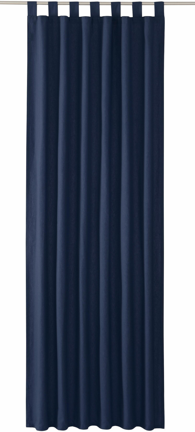 Vorhang T-Dove mit 41,97 € | bei Preisvergleich 250x140cm Schlaufen ab Tailor dunkelblau Tom