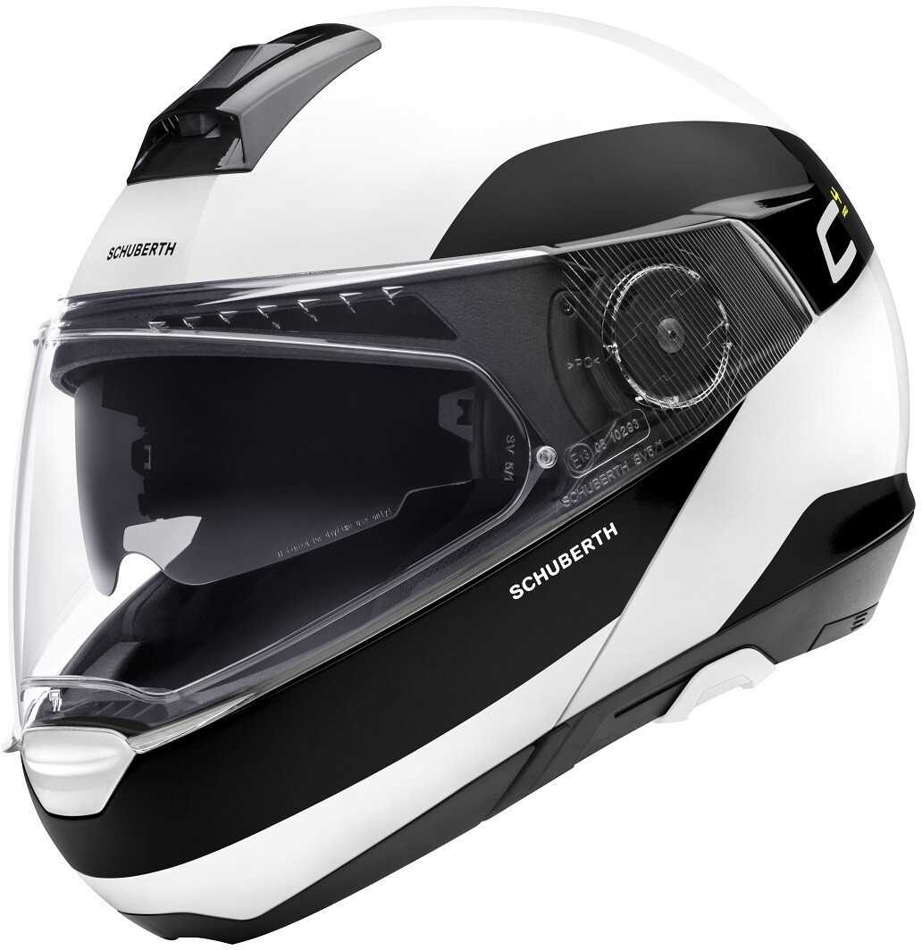 Photos - Motorcycle Helmet Schuberth C4 Pro Fragment White 