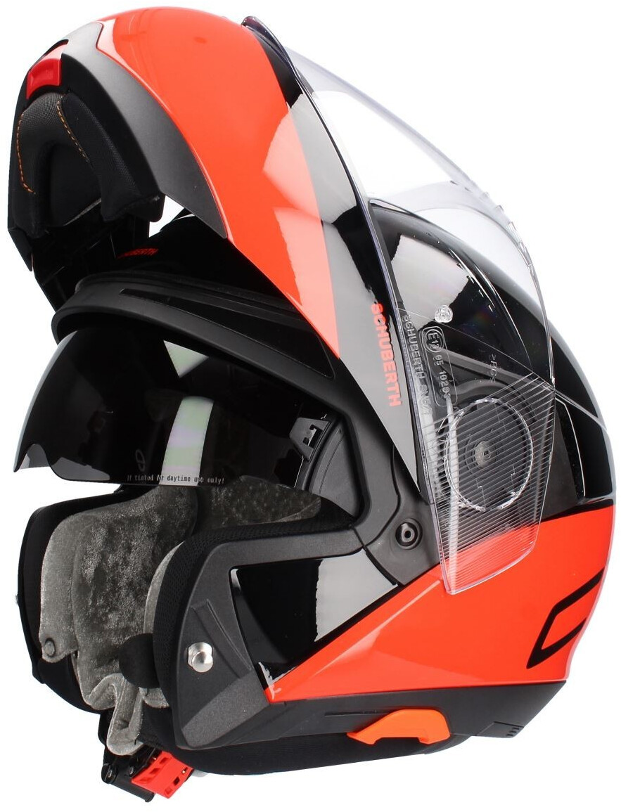 Schuberth c4 pro orange best sale