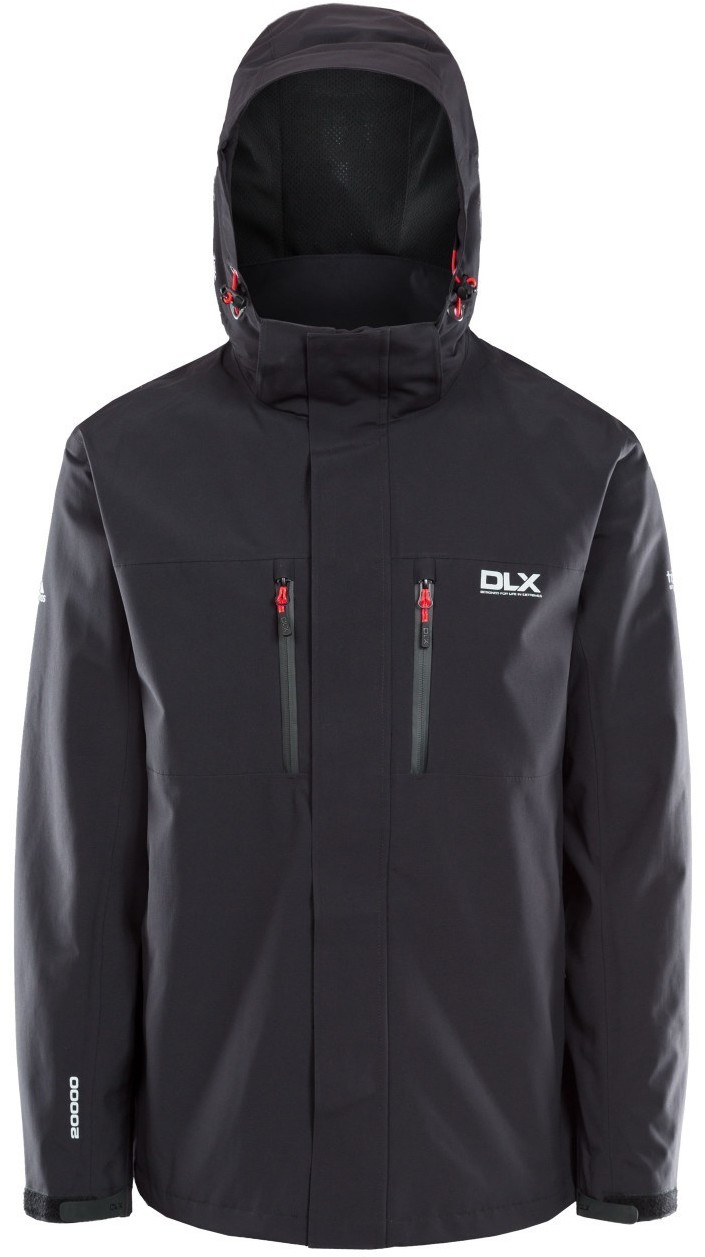 Trespass Oswalt DLX  Waterproof Jacket black