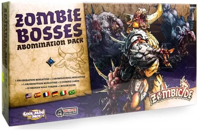 Zombicide Black Plague - Zombie Bosses - Abomination Pack